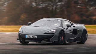 Driving the McLaren 600LT on the Top Gear Test Track!