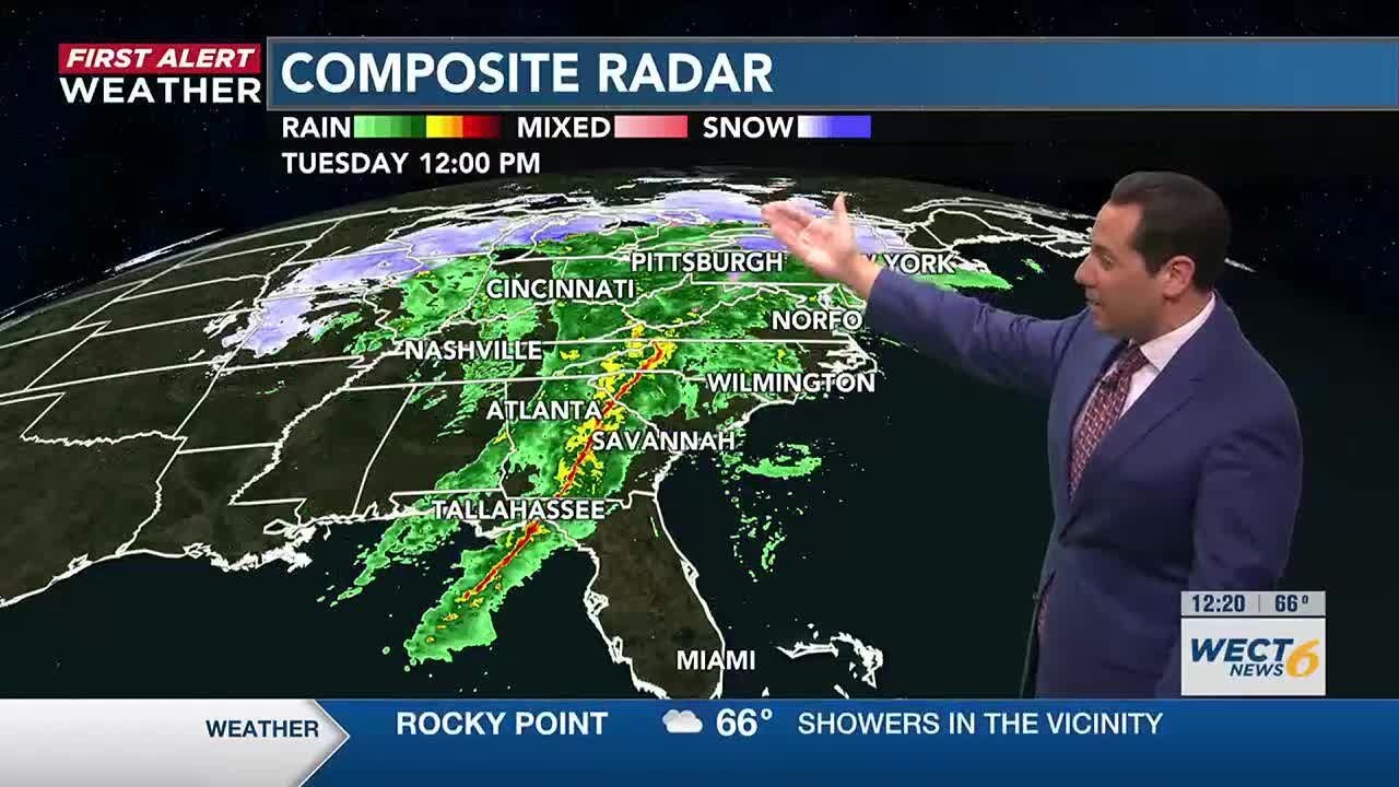 Your First Alert Forecast from Tue. afternoon, Jan. 9, 2024 - YouTube