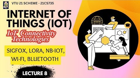 IoT Connectivity Technologies:Sigfox, LoRa, NB-IoT, Wi-Fi, Bluetooth -Lec 8 #sigfox #lora #wifi #iot