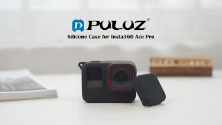 For Insta360 Ace Pro PULUZ Body Silicone Protective Case with Lens Cap screenshot 4