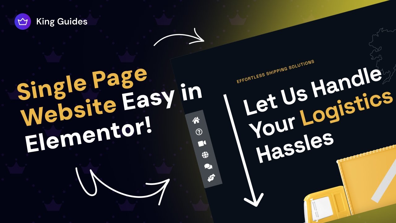 How to Create One Page Navigation in Elementor for Free? - King Addons ...