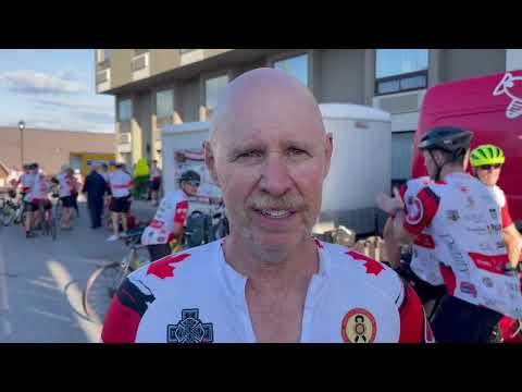 Canadian Firefighters Memorial Bike Ride Stops in Cobourg September 7, 2022
