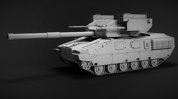 Modeling Tank 3ds max tutorial part - 4