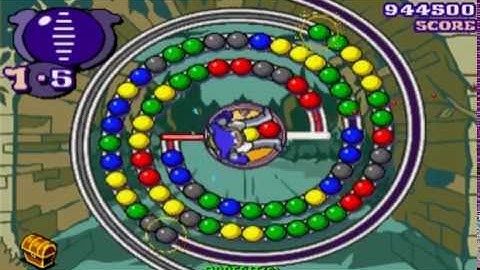 Puzz Loop 2 (1998) CPS2 gameplay arcade