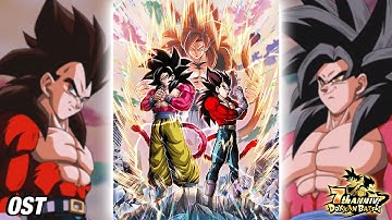PHY LR Super Saiyan 4 Goku & Vegeta Intro OST | Dragon Ball Z Dokkan Battle