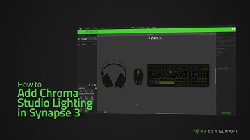 Adding Chroma Studio Lighting in Synapse 3