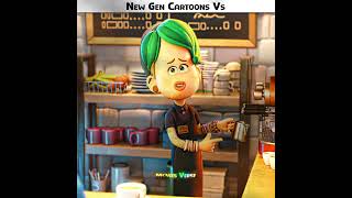 Animated Movies Now Vs Then 🔥 | DYGO & Mxng0 - FUNK INFERNAL (SUPER SLOWED) | #shorts