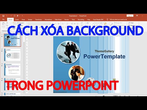 Video Cách xóa background trong powerpoint - YouTube
