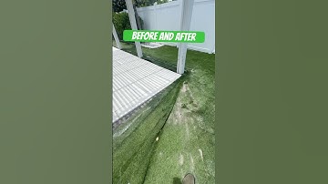 CHECK OUT THE BEFORE AND AFTER VIDEO FROM OUR LATEST ARTIFICIAL TURF CLEANING AND REPAIR PROJECT!