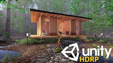 SKETCHUP TO UNITY - FOREST CABIN 3D MODEL