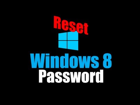 Reset Windows 8 Password