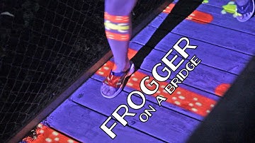 Projection Mapping - Frogger on a Bridge - Karl Simmons