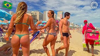 🇧🇷 Leblon Beach, Christmas Holiday,  Rio De Janeiro, Brazil | 2022 【 4K Uhd 】