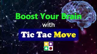 Boost Your Brain with “Tic Tac Move”, the smarter version of tic-tac-toe. #puzzle #tictacmove screenshot 2