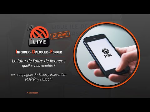 🎙️ IDF&#039Live - Le futur de l&#039offre de licence : quelles nouveautés ?