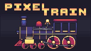 Pixel Art Train (Timelapse + Commentary)