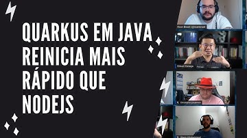 Quarkus Java reinicia mais rápido que NodeJS