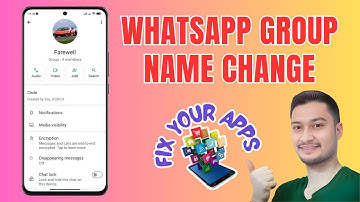 How to Change Group Name in WhatsApp