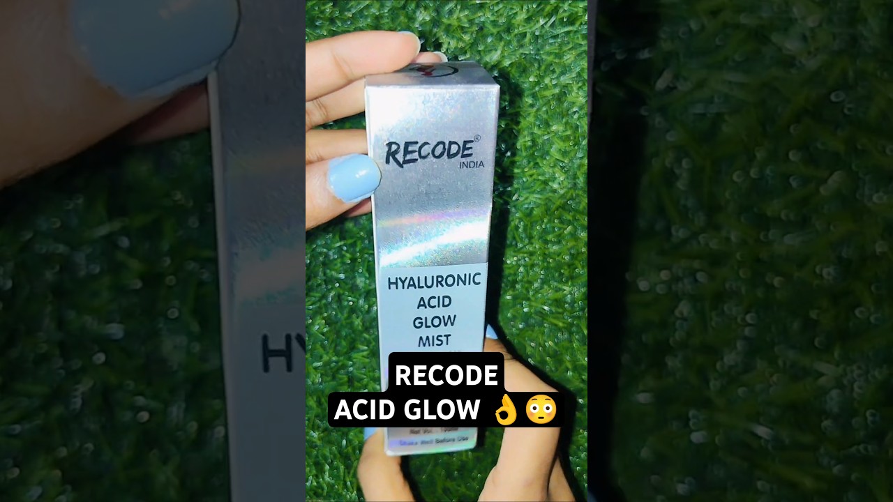 Recode Hyaluronic Acid Glow Mist Toner/  Glow Fixer Recode 