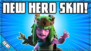 SPOOKY QUEEN HERO SKIN!!! October Gold Pass | Clash of Clans
