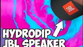 Customize your JBL Speaker with Hydro Dipping | ZHC Crafts