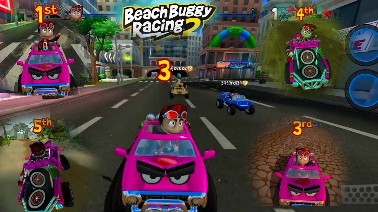 beach buggy racing 2 mod apk v2023.08.17  latest version unlimited coins &  diamonds 