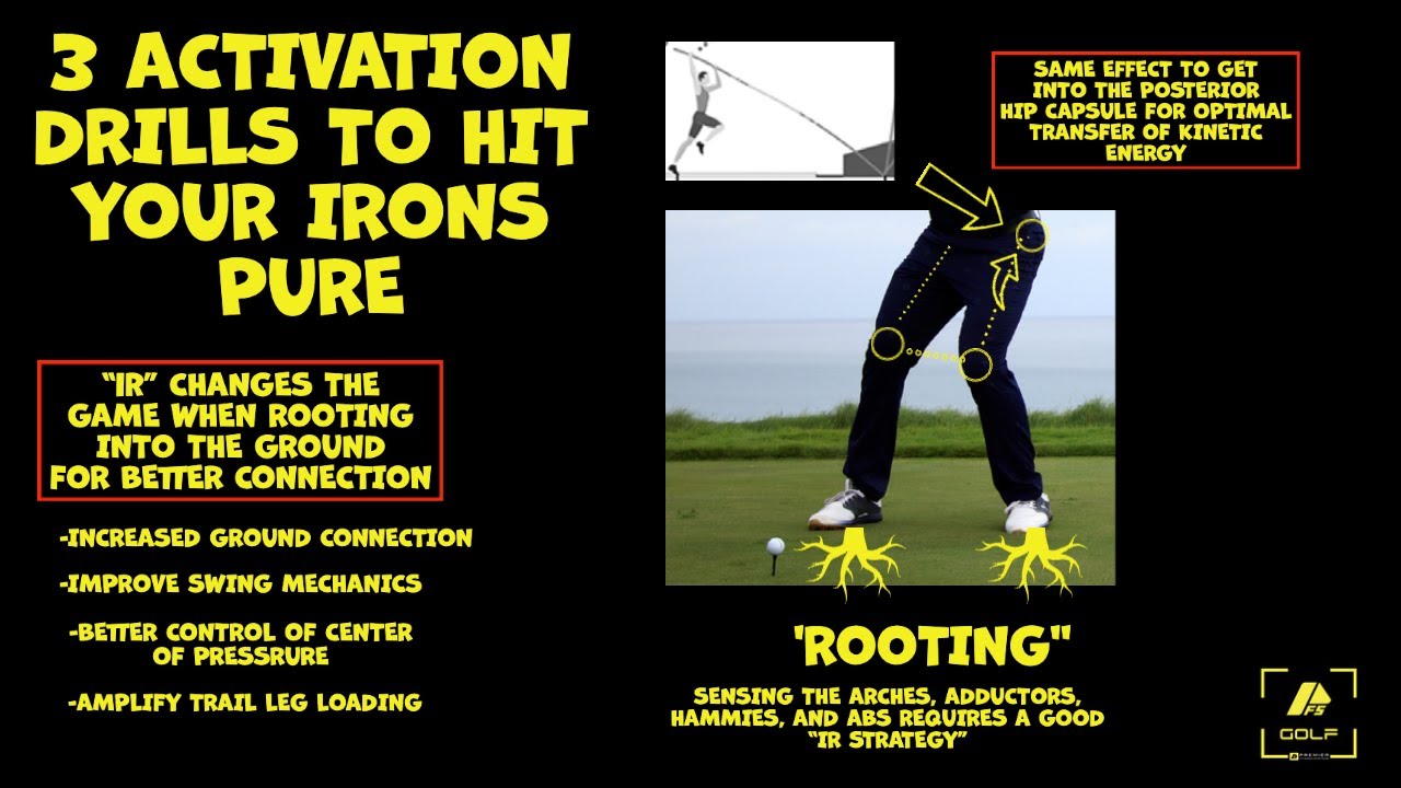 3 ACTIVATION DRILLS TO HIT YOUR IRONS PURE YouTube