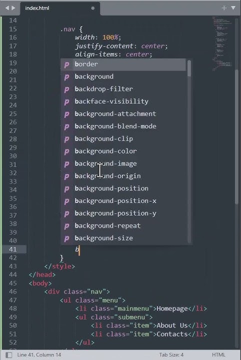 Build a Stunning Accordion Menu in HTML, CSS & jQuery