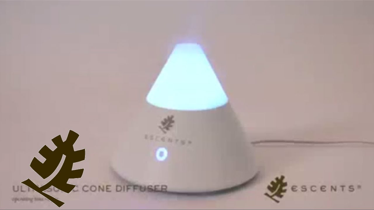 ULTRASONIC AROMATHERAPY DIFFUSER CONE YouTube