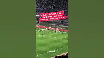 GOOOL DO SÃO PAULO ANDRÉ SILVA JAMAIS CRITIQUEI DUELO CONTRA O ATLÉTICO NACIONAL 