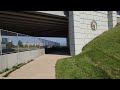 Madison bike underpasses  west beltline path under high point rd