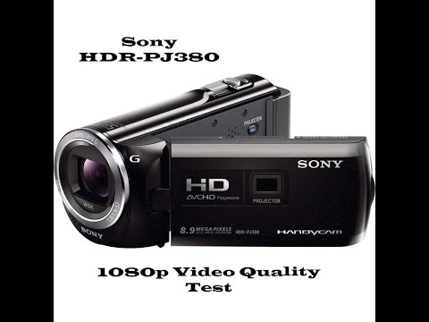 Sony HDR-PJ380 1080p Short Test