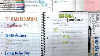 How to take aesthetic notes || EXTRA AF