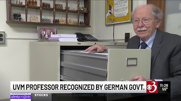 UVM professor honored with highest German tribute