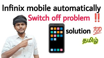 infinix mobile automatically switch off problem / solution / infinix auto power off problem / tamil