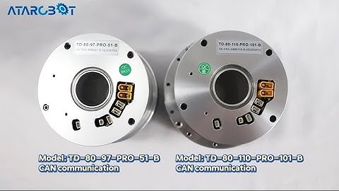 Comparison of TD robot joint actuator models: TD-80-97 VS TD-80-110 #robotjoint #robotactuator