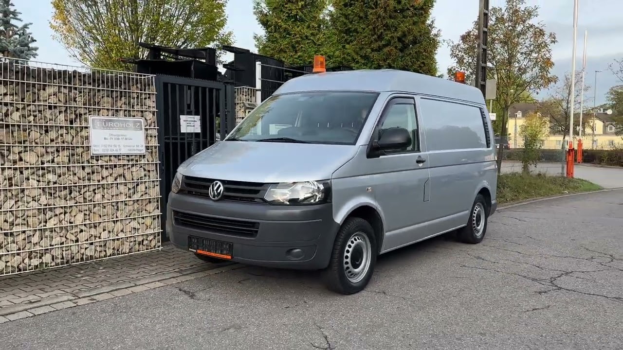 Volkswagen T5 4Motion 2.0 TDI nur 88 tkm, Allradantrieb, Klima, PDC,  Standheizung, Werkstattschränke 