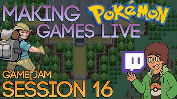 Making Pokemon Games Live (Game Jam Session 16)