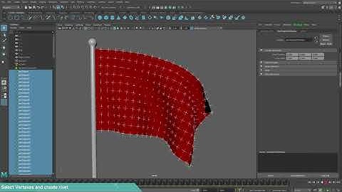 Maya nCloth Flag to Unity