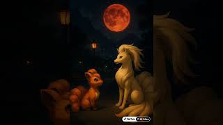 #pokedexentry #0037 #0038 #vulpix #ninetales #firepokemon #redmoon #ilovethispage216 #like #sub