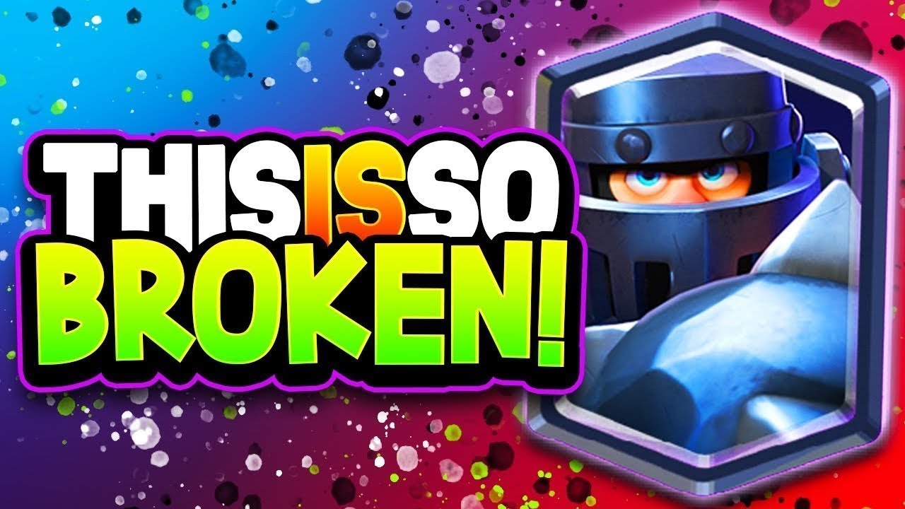 Top 5 Mega knight decks right now (Mostly breakers 🤣) #clashroyale #c, Clash  Royale