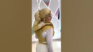 عروسه لابسه 100 مثقال ذهب 
