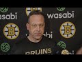 Sturm speaks with the media ahead of matchup vs Kings
