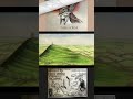 Sketches Of Malenia From Elden Ring, Glastonbury Tor & Retro Arcade Game Lore! #shorts