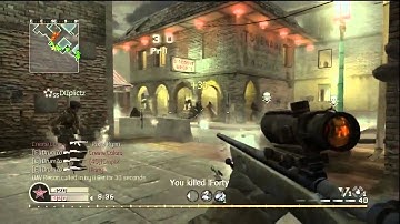 INSANE 6 MAN FEED ON COD4