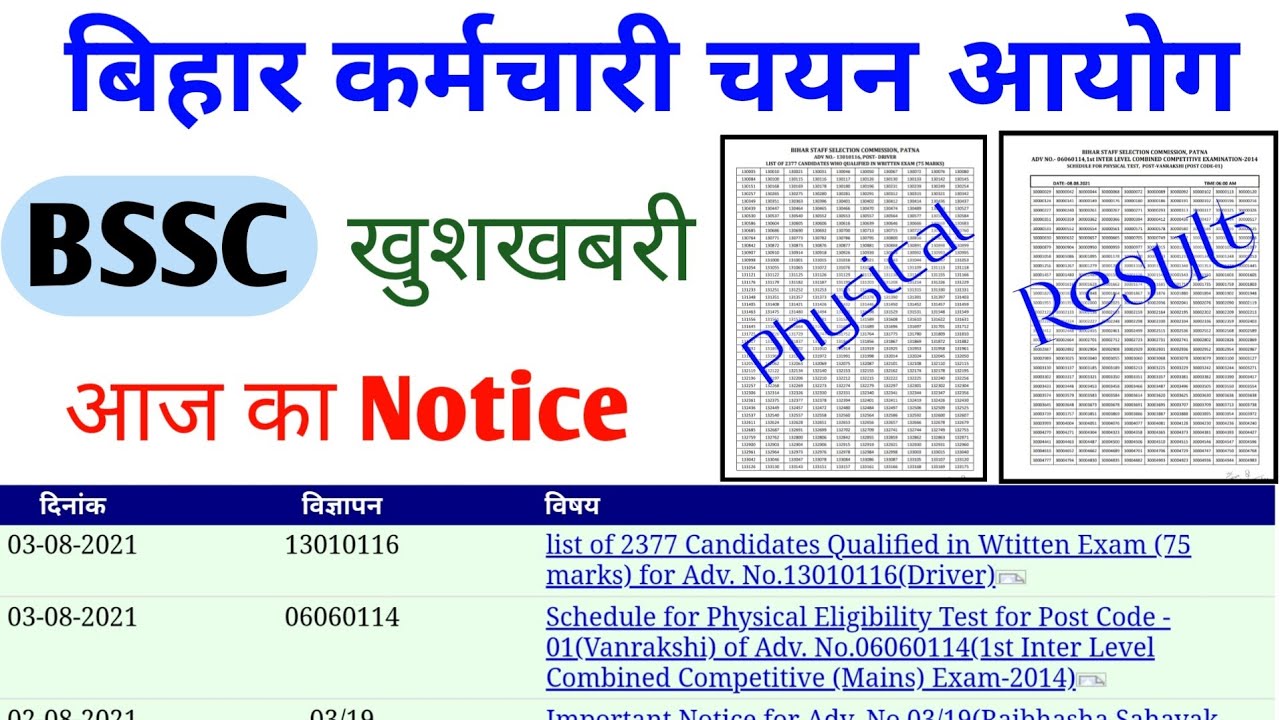 bssc news today | bihar ssc latest news | Devesh Deo