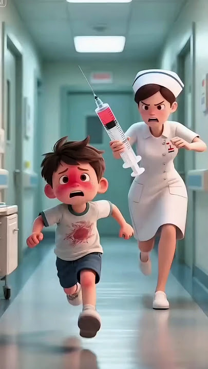 Dokter Aku Gak Mau Disuntik! #shorts #animasi #kartun