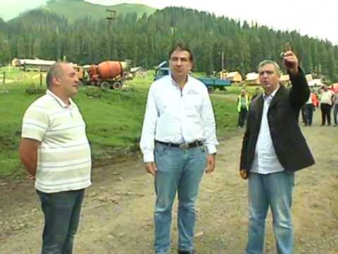 პრეზიდენტი ბახმაროში