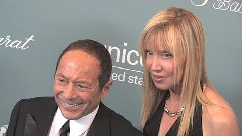 Paul Anka and wife Lise Pemberton attend gala in 2...