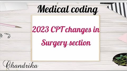 2023  SURGERY  CPT CHANGES | INTEGUMENTARY|MUS| CARDIO|MEDICAL CODING 2023 CPT  OVERVIEW PART 1